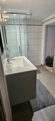 Salle de bains dans l'établissement Esprit Loft