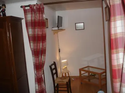 Coin salon dans l'établissement Gite Lammer