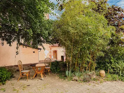 Jardin de l'établissement Au Nid de Cigogne
