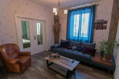 Coin salon dans l'établissement auberge du tempo