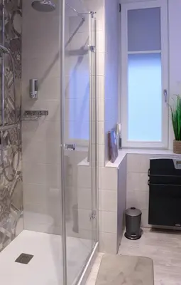 Salle de bains dans l'établissement Le coin 45