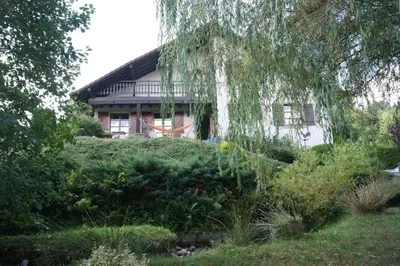 Jardin de l'établissement Lullaby House - Large, full comfort 5 star chalet house in the Vosges