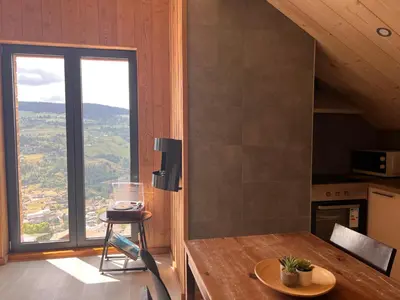Cuisine ou kitchenette dans l'établissement Brabant - Vue Panoramique La Bresse/Gerardmer