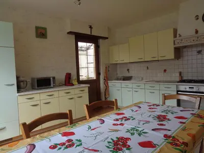 Cuisine ou kitchenette dans l'établissement Chez Georges et Colette
