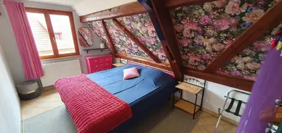 Un ou plusieurs lits dans un hébergement de l'établissement Gaby et Georges