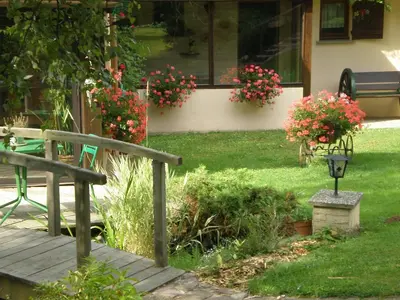 Jardin de l'établissement Romantic Studio Vacances