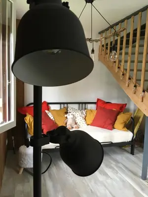 Coin salon dans l'établissement Le petit Beillard