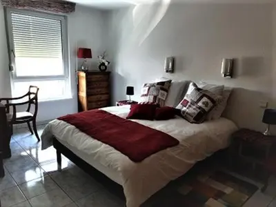 Un ou plusieurs lits dans un hébergement de l'établissement Appartement FOCH à COLMAR