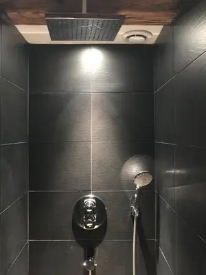 Salle de bains dans l'établissement Aux Colombages Turckheim - 10 min Colmar