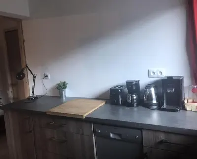 Cuisine ou kitchenette dans l'établissement Vue Panoramique - 800m pistes Hohneck - Wifi - classé 3 étoiles