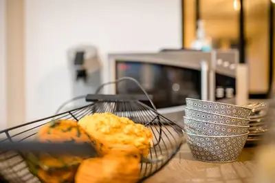 Nourriture dans l'appartement ou à proximité
