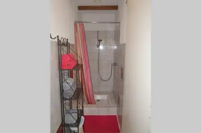 Salle de bains dans l'établissement gite joseph 2pers dans le vignoble à 8km de Colmar