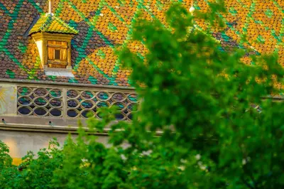 Jardin de l'établissement LE 19 KLEBER climatisé