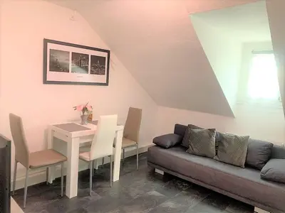 Coin salon dans l'établissement MyHome Basel 3B44