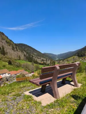 Paysage naturel près de la maison de vacances