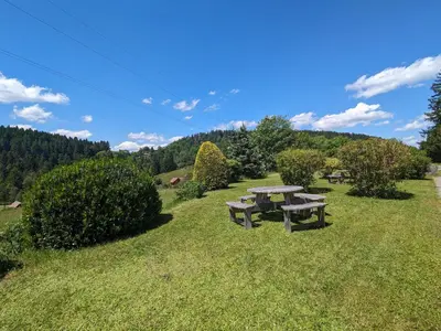 Paysage naturel près de la maison de vacances