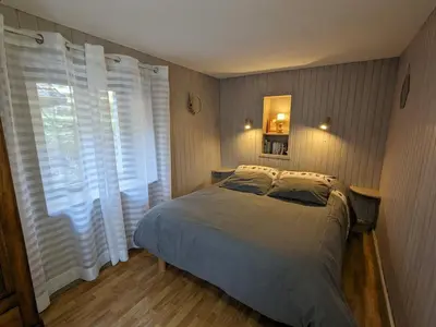 Plan de l'établissement Gîte chaleureux en pleine nature avec terrasse, idéal pour randonnées et vététistes, proche de Gérardmer - FR-1-589-125
