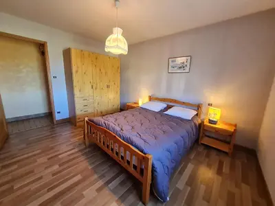 Un ou plusieurs lits dans un hébergement de l'établissement Maison tranquille avec cheminée près de Gérardmer - FR-1-589-142