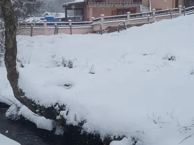 L'établissement Gîte familial avec piscine, idéal pour randonnées et pêche, proche Gérardmer et crêtes vosgiennes - FR-1-589-238 en hiver