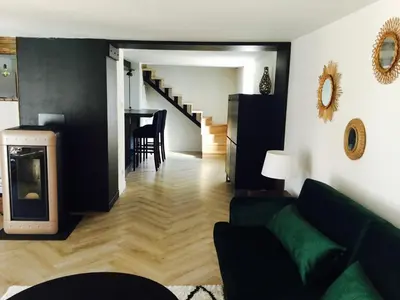 Coin salon dans l'établissement Au petit randonneur