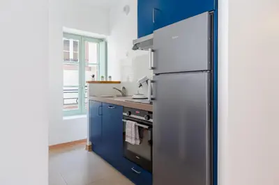 Cuisine ou kitchenette dans l'établissement My Colmar Homes - Le XIII
