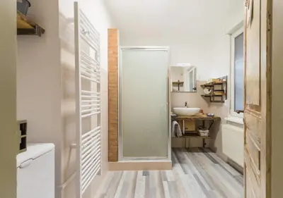 Cuisine ou kitchenette dans l'établissement Thann Colmar - 1 chambre - 5 pers - Parking