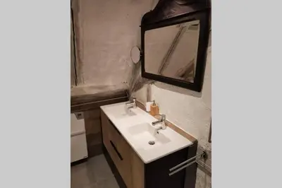 Salle de bains dans l'établissement à l'orée du bois