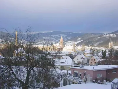 L'établissement Appartements Maison Bellevue en hiver