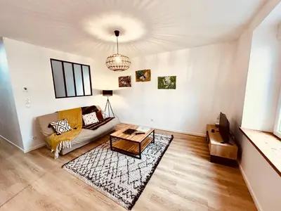 Coin salon dans l'établissement La Brimbelle - Hypercentre rue piétonne