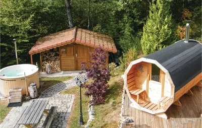 Jardin de l'établissement Awesome Home In Basse-Sur-Le-Rupt