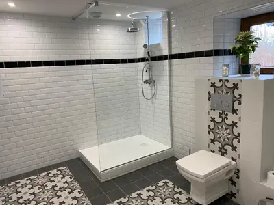 Salle de bains dans l'établissement L'ECURIE du Château