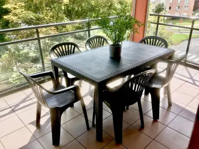 Balcon ou terrasse dans l'établissement Au Coeur de Colmar
