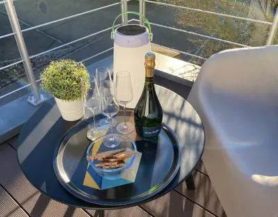 Boissons dans l'établissement DUPLEX Le 12 - Appartement avec terrasse dans le vignoble - 5 mn du centre de Colmar