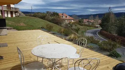 Paysage naturel près de la maison de vacances