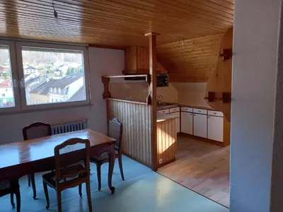 Cuisine ou kitchenette dans l'établissement bellavie3