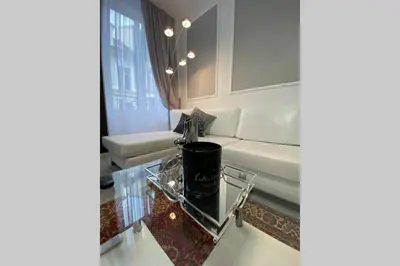 Cuisine ou kitchenette dans l'établissement Esprit Luxe .... au coeur de Mulhouse