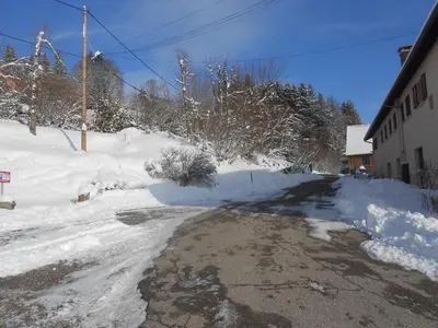 L'établissement bouton d or en hiver