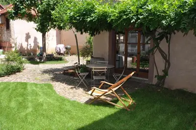 Jardin de l'établissement Au Grès des Vignes