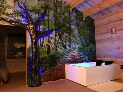 Plan de l'établissement Chalet au Natur'Heil Nature-Spa-Gourmandise