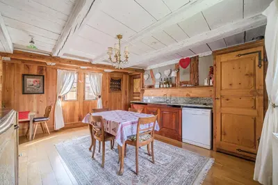 Cuisine ou kitchenette dans l'établissement Chez Jade et Ambre
