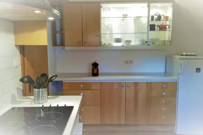 Cuisine ou kitchenette dans l'établissement MaNaLa 