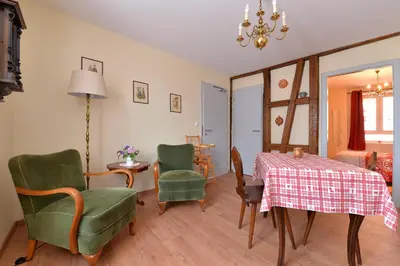 Coin salon dans l'établissement Chez Sylvie et Joséphine