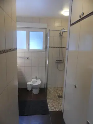 Salle de bains dans l'établissement Gite 'chez Cocotte'