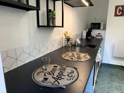 Plan de l'établissement L'Atelier - T1 près de la gare de Mulhouse