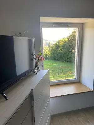 Cuisine ou kitchenette dans l'établissement Gîte des PRARY des Mille étangs