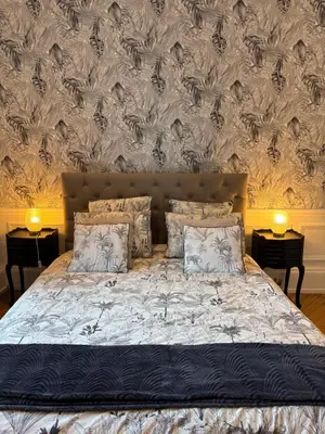 Un ou plusieurs lits dans un hébergement de l'établissement La Villa Alma Colmar