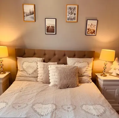Un ou plusieurs lits dans un hébergement de l'établissement La Villa Alma Colmar