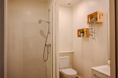 Salle de bains dans l'établissement Le Ptit Chauffour - Hyper Centre Ville - Transports en Commun - Commerces à Proximité