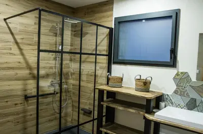 Plan de l'établissement Chalet de standing 9P avec sauna & salle d'escalade