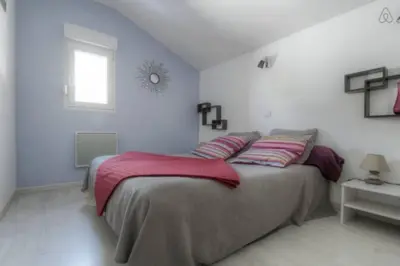 Un ou plusieurs lits dans un hébergement de l'établissement L'ATELIER, chalet 3*